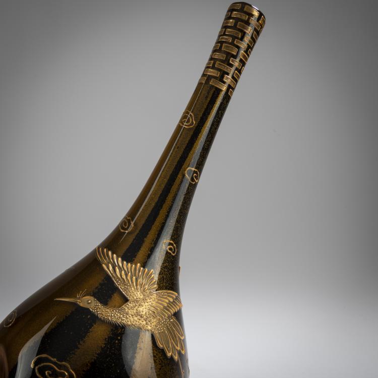 Bild 3 zu Objekt, Enghalsvase 'Ophir' mit japonisierendem Dekor, 1904, L&ouml;tz Wwe., Klosterm&uuml;hle, 165B 266