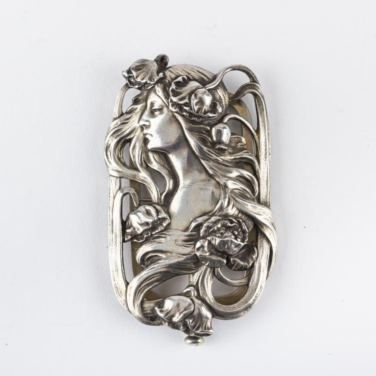 Hauptbild zu Objekt, Belt buckle, c. 1900, Gustavo Obiols, Woll&egrave;s, Benjamin, 165C 367