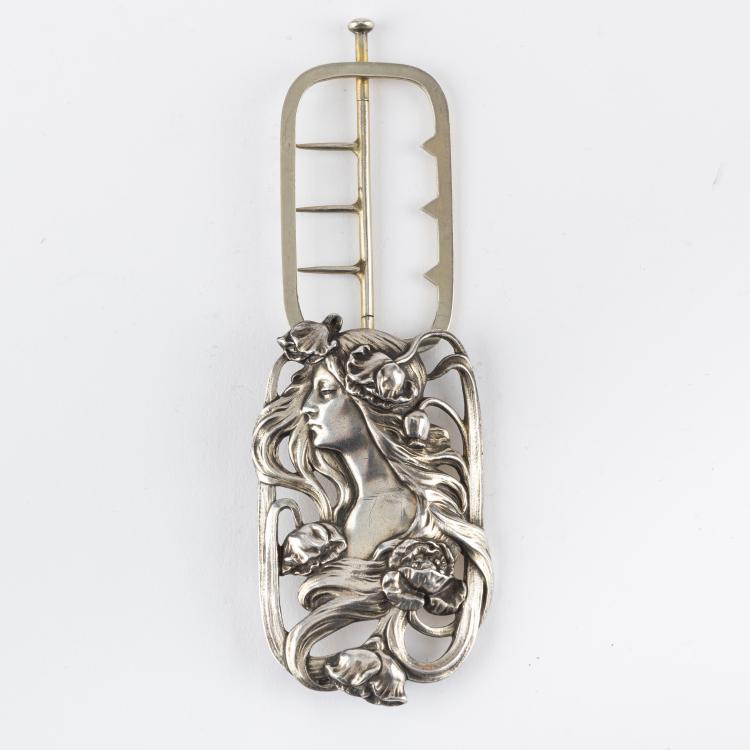 Bild 2 zu Objekt, Belt buckle, c. 1900, Gustavo Obiols, Woll&egrave;s, Benjamin, 165C 367