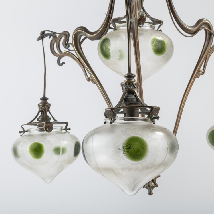 Bild 2 zu Objekt, Deckenleuchte, um 1900, &Ouml;sterreich, 165B 273