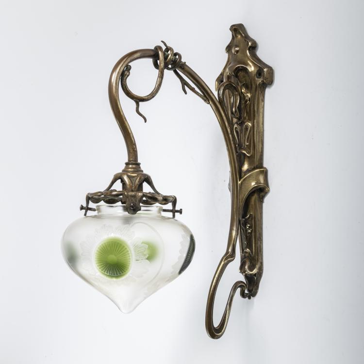 Bild 1 zu Objekt, Wandleuchte, um 1900, &Ouml;sterreich, 165B 274