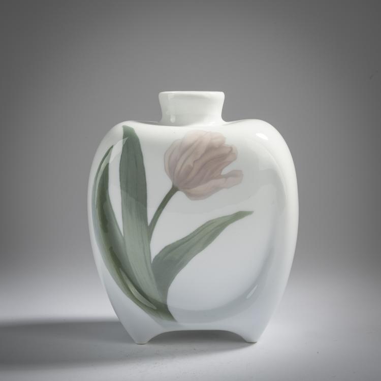 Bild 1 zu Objekt, Vase 'Tulips', c. 1900, Kopenhagen, KPM, 165C 379