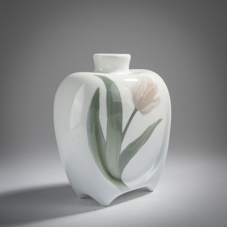 Bild 2 zu Objekt, Vase 'Tulips', c. 1900, Kopenhagen, KPM, 165C 379