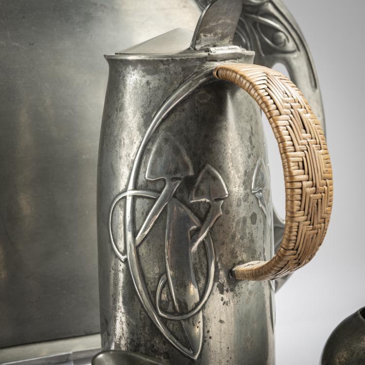 Bild 3 zu Objekt, Coffee, tea service, 1903, Archibald Knox, Liberty & Co., London; Haseler, William, 166A 2