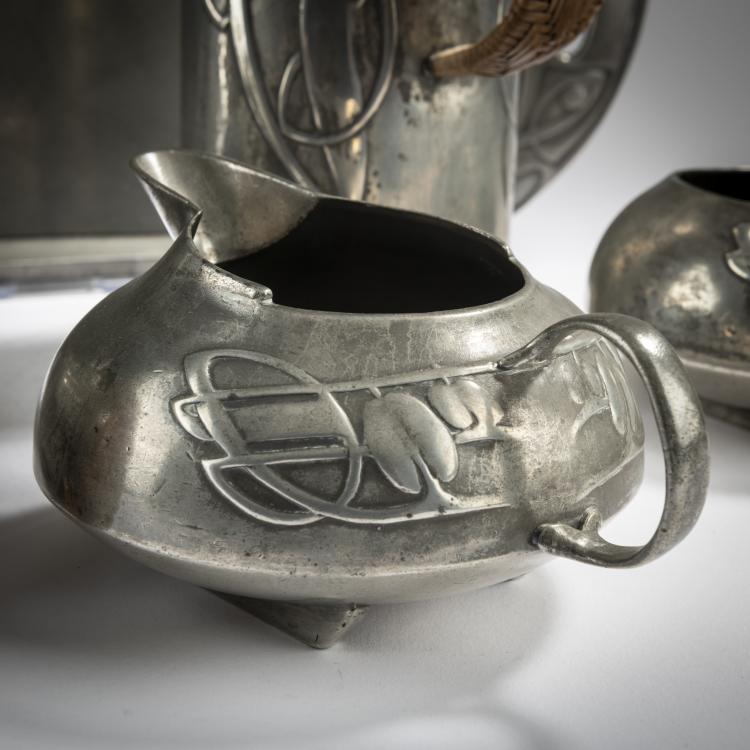 Bild 5 zu Objekt, Coffee, tea service, 1903, Archibald Knox, Liberty & Co., London; Haseler, William, 166A 2