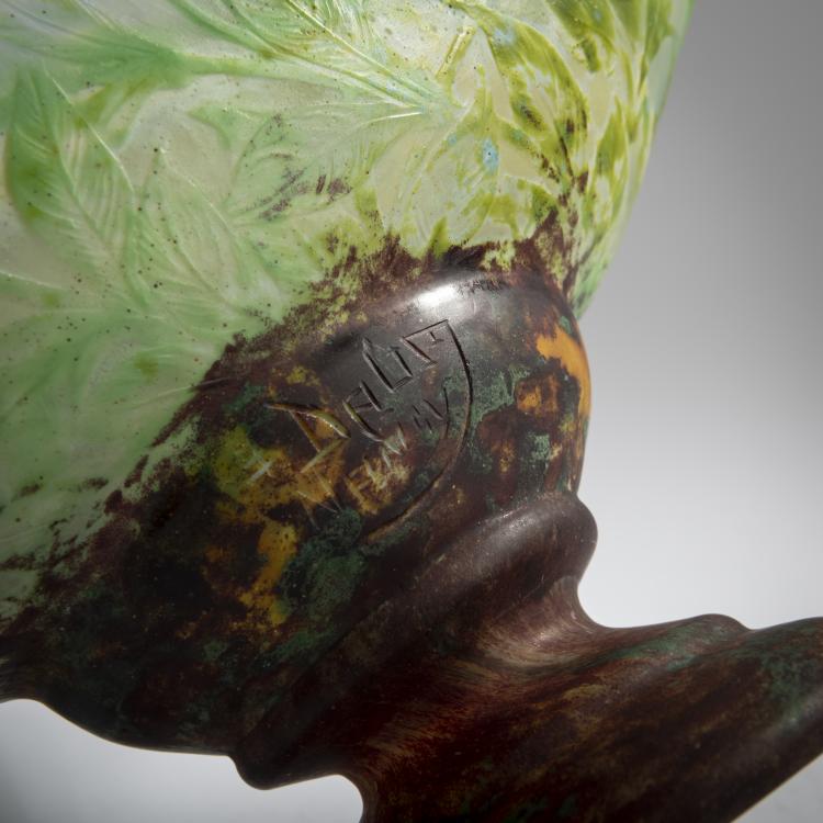 Bild 5 zu Objekt, Aufsatzschale 'Pervenches', 1905-10, Daum Fr&egrave;res, Nancy, 165B 104