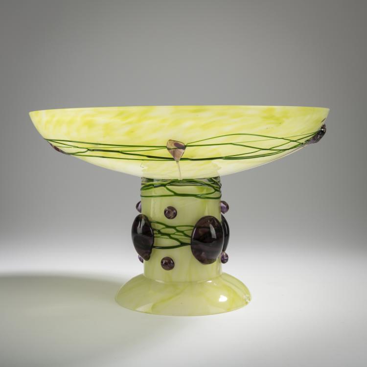 Hauptbild zu Objekt, Aufsatzschale, 1905-10, Carl Georg von Reichenbach, Poschinger, Benedikt von, Oberzwieselau, 165B 281