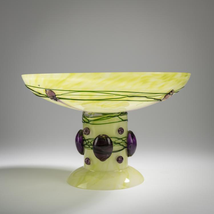 Bild 1 zu Objekt, Aufsatzschale, 1905-10, Carl Georg von Reichenbach, Poschinger, Benedikt von, Oberzwieselau, 165B 281