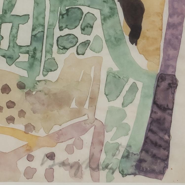 Bild 1 zu Objekt, City View, 1953, Eduard Bargheer, 166B 297