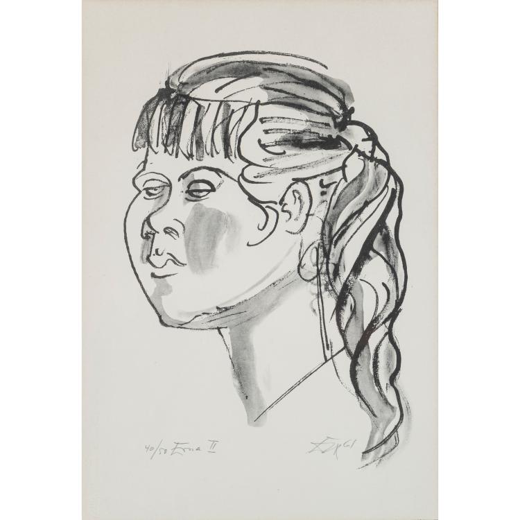 Hauptbild zu Objekt, 'Erna II', 1961, Otto Dix, Bodensee-Verlag Amriswil, 166B 308