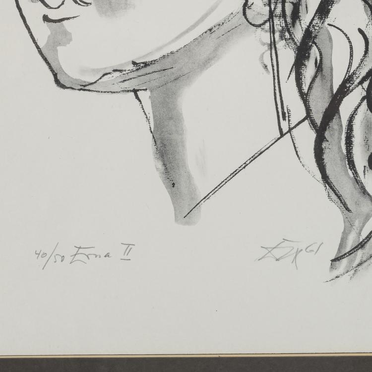 Bild 1 zu Objekt, 'Erna II', 1961, Otto Dix, Bodensee-Verlag Amriswil, 166B 308