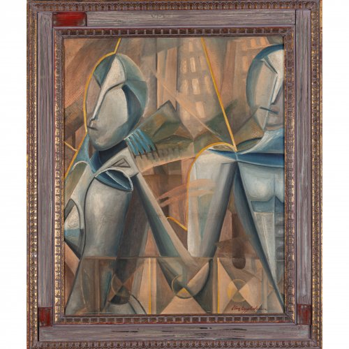 Untitled (Cubist Composition), around 1940