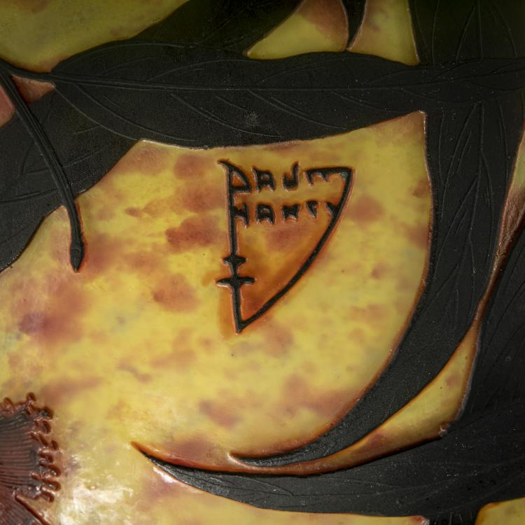 Bild 3 zu Objekt, Deckenleuchte 'Eucalyptus', 1913, Daum Fr&egrave;res, Nancy, 165B 137