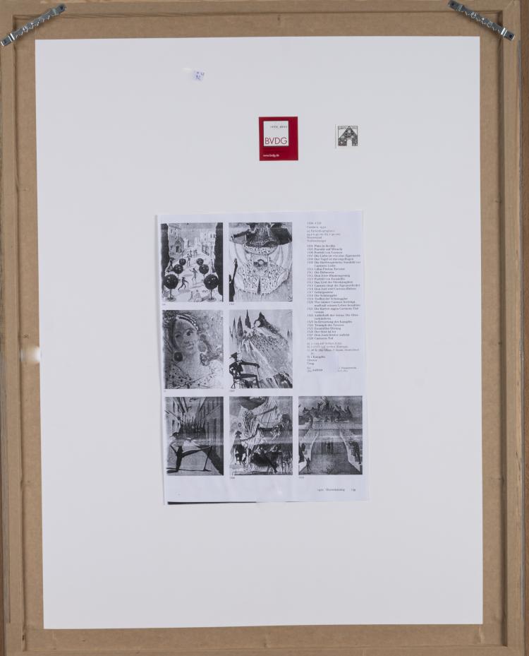 Bild 2 zu Objekt, 'Die Liebe ist wie eine Zigeunerin' und 'Die Habanera' aus der Serie 'Carmen', 1970, Salvador Dal&iacute;, 166B 304