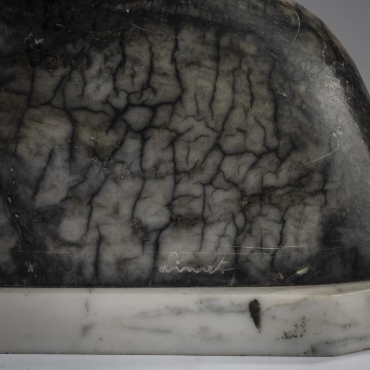 Bild 5 zu Objekt, Alabaster bust called 'Joan of Arc', c. 1900, Gustave van Vaerenbergh (after), 165C 325