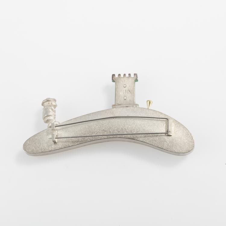 Bild 1 zu Objekt, Brooch, 1999, Ulrike Knab, 166C 467