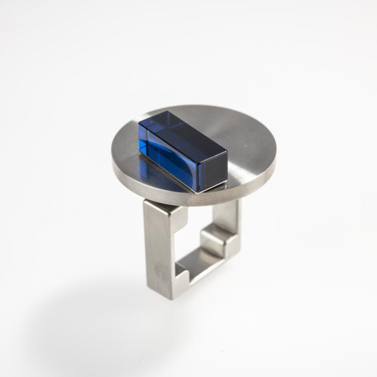 Hauptbild zu Objekt, Kinetic ring, 1994, Friedrich Becker, 166C 417