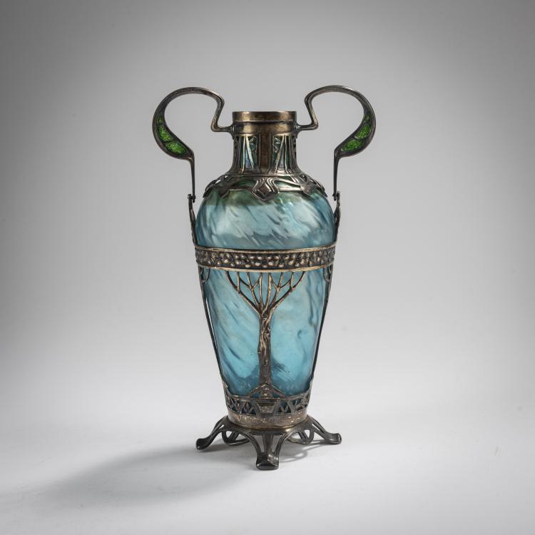 Hauptbild zu Objekt, Vase with handles, c. 1902, Deutschland, 165C 345