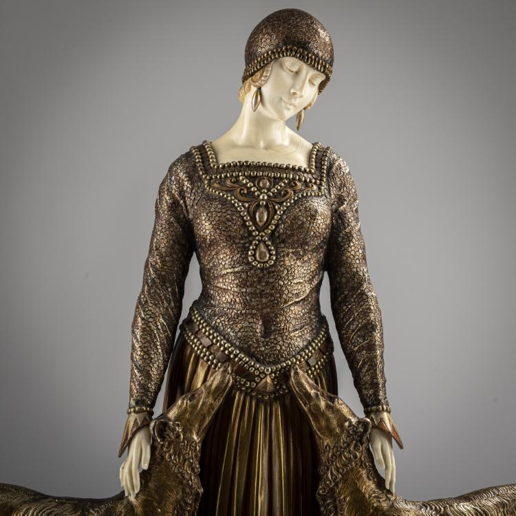 Bild 2 zu Objekt, 'Les Amis de toujours', c. 1925, Dem&egrave;tre H. Chiparus, LNJL - Les Neveux de Jules Lehmann, 165C 290