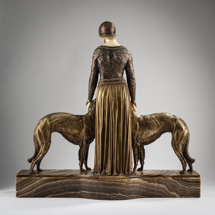 Bild 3 zu Objekt, 'Les Amis de toujours', c. 1925, Dem&egrave;tre H. Chiparus, LNJL - Les Neveux de Jules Lehmann, 165C 290