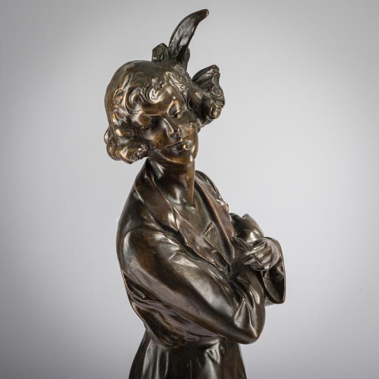 Bild 2 zu Objekt, 'Girl with a Cigarette', c. 1925, Bruno Zach, 165C 329