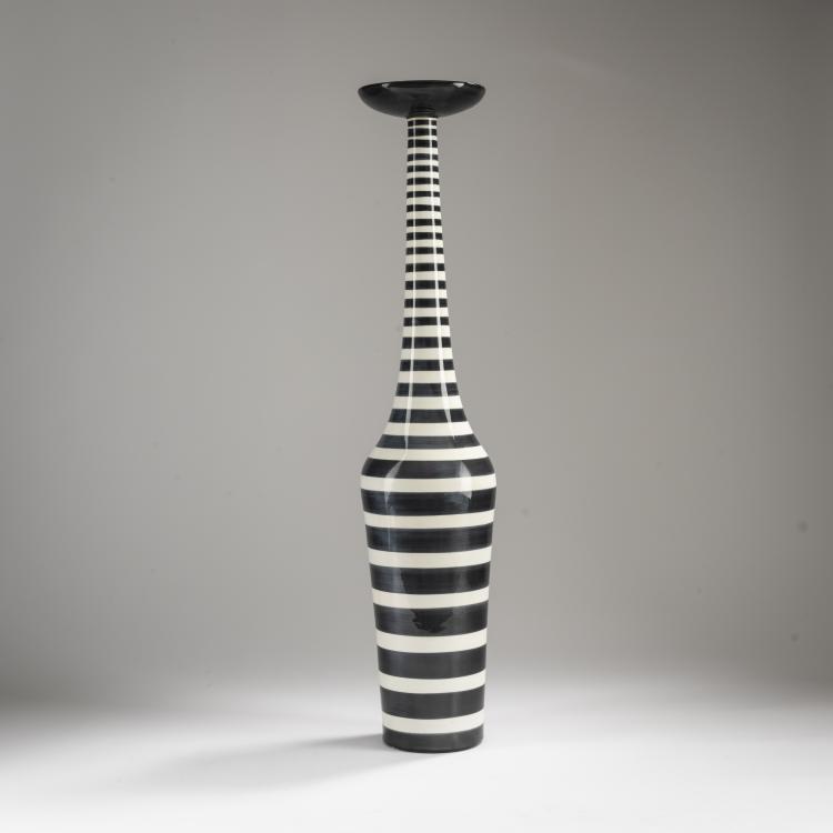 Hauptbild zu Objekt, Tall vase, 1950s, Santi & Biancoli Ceramiche, Miramare, 167A 96
