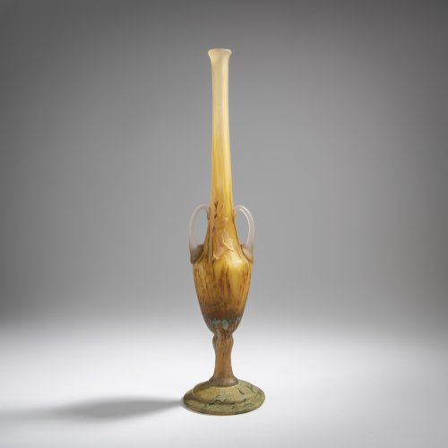 'Freesias jaunes' vase with handles, 1913