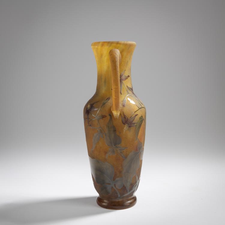 Bild 1 zu Objekt, Henkelvase 'Solan&eacute;es', 1910-15, Daum Fr&egrave;res, Nancy, 165B 111
