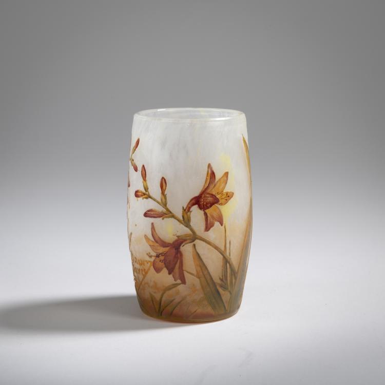 Bild 1 zu Objekt, Vase 'Montbretias', 1905-10, Henri Berg&eacute;, Daum Fr&egrave;res, Nancy, 165B 105