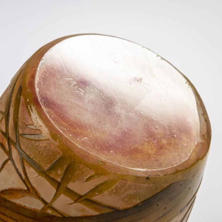 Bild 3 zu Objekt, Vase 'Montbretias', 1905-10, Henri Berg&eacute;, Daum Fr&egrave;res, Nancy, 165B 105