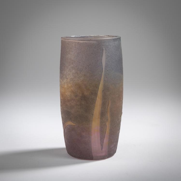Bild 1 zu Objekt, Vase 'Iris', um 1900, Daum Fr&egrave;res, Nancy, 165B 91