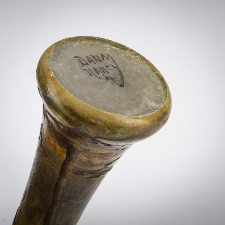 Bild 2 zu Objekt, Kleine Vase 'Paysage en automne', 1905-10, Daum Fr&egrave;res, Nancy, 165B 106