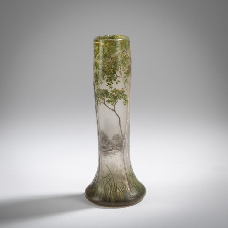 Bild 1 zu Objekt, Vase 'Paysage en &eacute;t&eacute;', um 1902, Daum Fr&egrave;res, Nancy, 165B 99