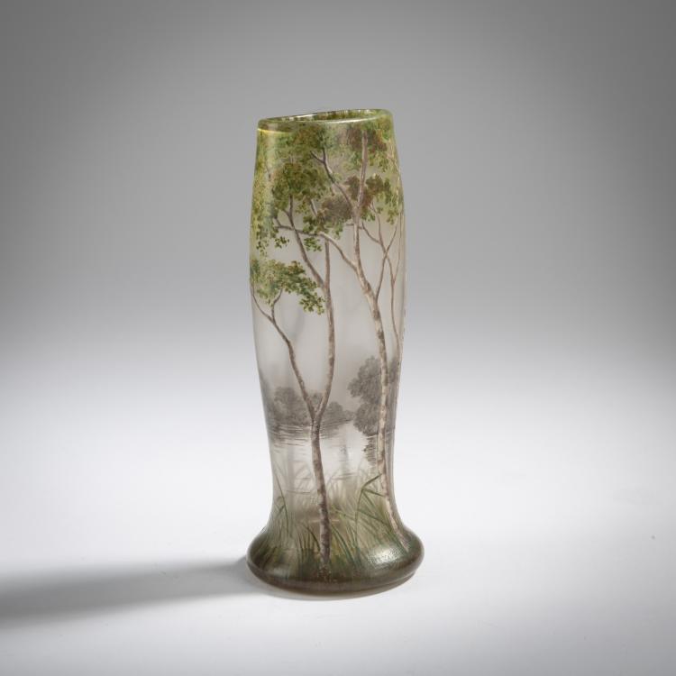 Bild 2 zu Objekt, Vase 'Paysage en &eacute;t&eacute;', um 1902, Daum Fr&egrave;res, Nancy, 165B 99