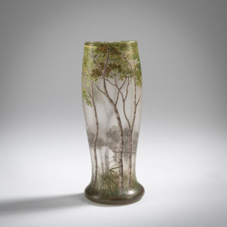 Bild 3 zu Objekt, Vase 'Paysage en &eacute;t&eacute;', um 1902, Daum Fr&egrave;res, Nancy, 165B 99