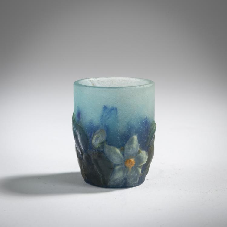 Hauptbild zu Objekt, Miniature vase with flowers, 1921, Henri Berg&eacute;,Amalric Walter, Walter, Amalric, Nancy, 165B 229