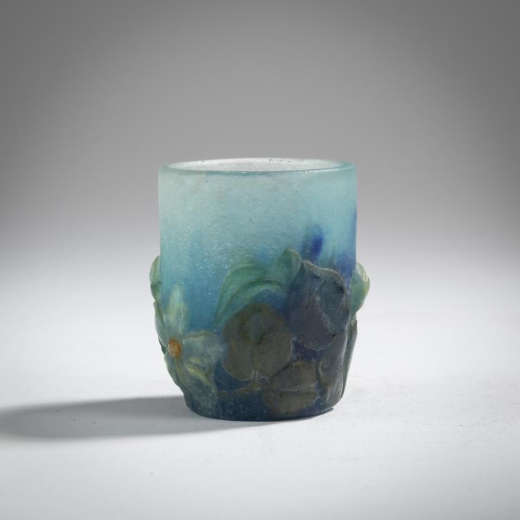 Bild 1 zu Objekt, Miniature vase with flowers, 1921, Henri Berg&eacute;,Amalric Walter, Walter, Amalric, Nancy, 165B 229