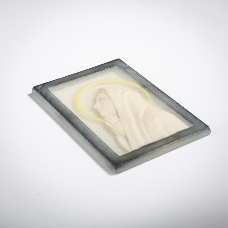 Bild 1 zu Objekt, Plakette 'Madonna', um 1932, Gabriel Argy-Rousseau, Argy-Rousseau, Gabriel, Paris, 165B 73