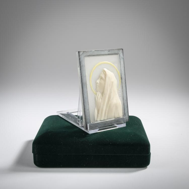 Bild 2 zu Objekt, Plakette 'Madonna', um 1932, Gabriel Argy-Rousseau, Argy-Rousseau, Gabriel, Paris, 165B 73