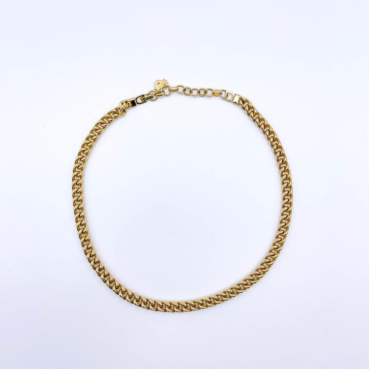 Hauptbild zu Objekt, Vintage curb chain, Dior, Christian, 166O 36