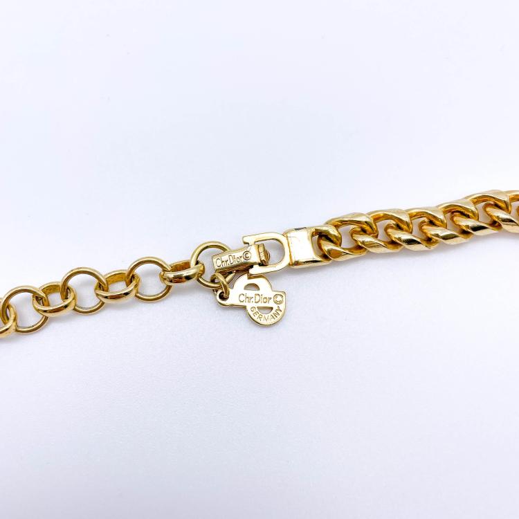 Bild 1 zu Objekt, Vintage curb chain, Dior, Christian, 166O 36