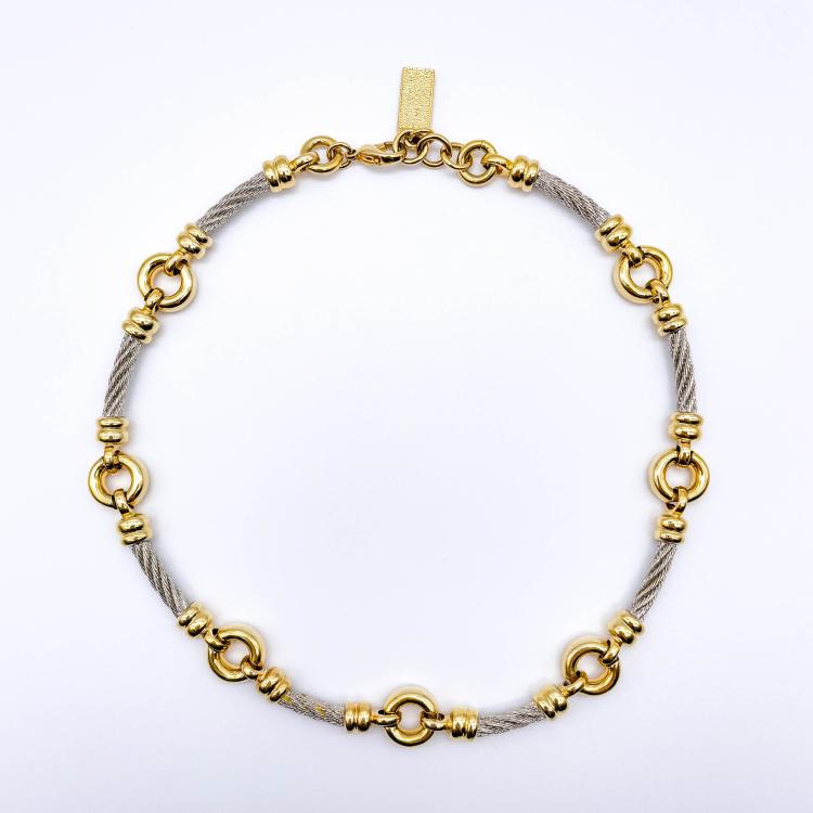 Hauptbild zu Objekt, Vintage Necklace, Grau, David, 166O 51