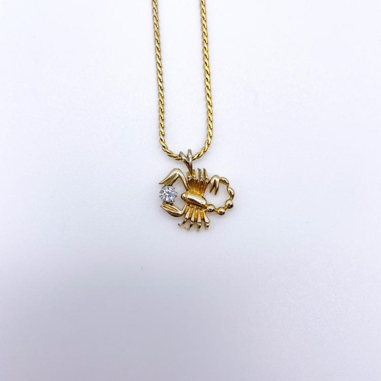 Hauptbild zu Objekt, Vintage necklace with pendant, D&rsquo;Orlan, 166O 31