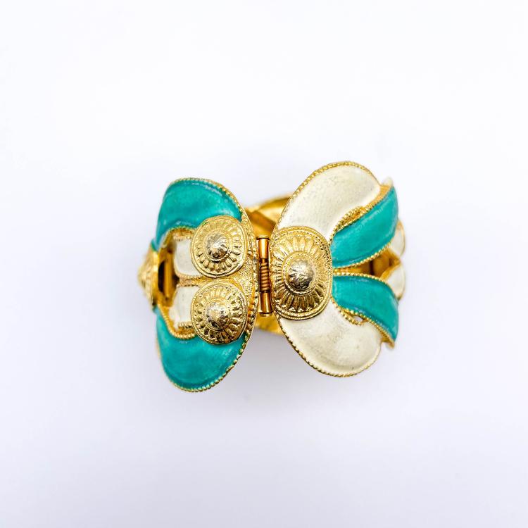 Hauptbild zu Objekt, Vintage bangle, Lane, Kenneth Jay, 166O 80