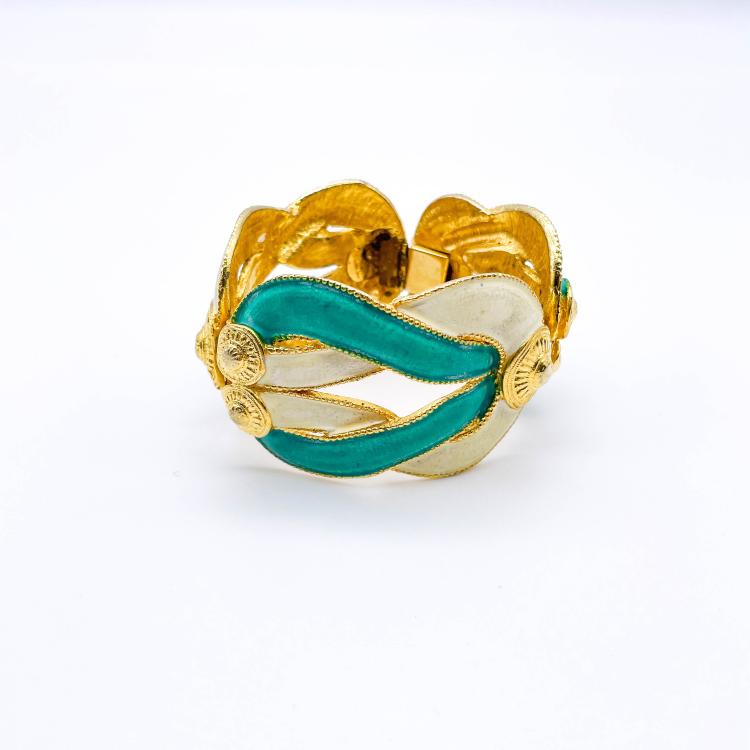 Bild 1 zu Objekt, Vintage bangle, Lane, Kenneth Jay, 166O 80