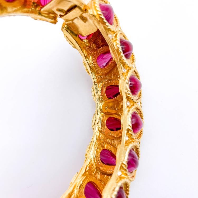 Bild 1 zu Objekt, Vintage bangle, Lane, Kenneth Jay, 166O 82