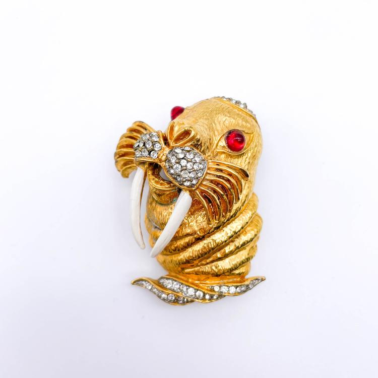 Hauptbild zu Objekt, Vintage brooch, Lane, Kenneth Jay, 166O 98