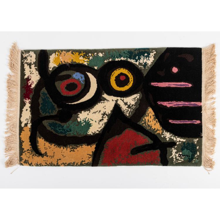 Hauptbild zu Objekt, Tapestry after 'Femme Et Oiseaux', after 1966, Joan Mir&oacute; (after), 166B 326