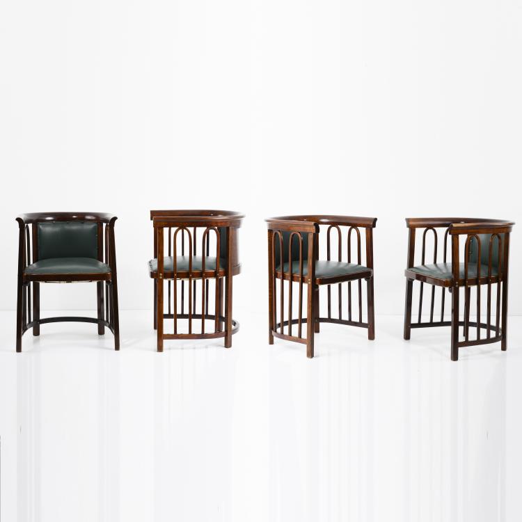 Hauptbild zu Objekt, Sitzgarnitur, um 1905, Thonet, Wien, 165C 445