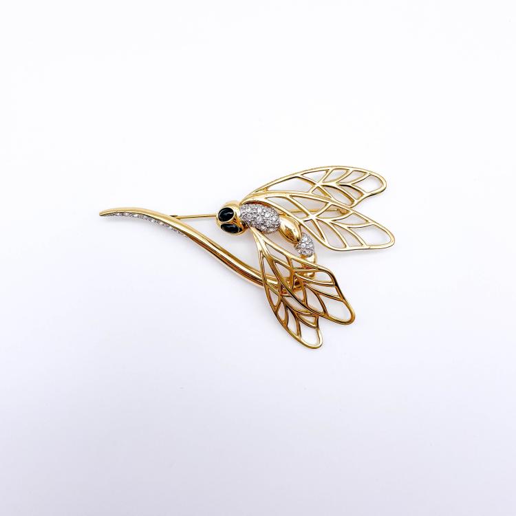 Hauptbild zu Objekt, Vintage Dragonfly Brooch, Lang, Pierre, 166O 131